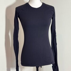 lululemon athletica Black Long Sleeve Tee
